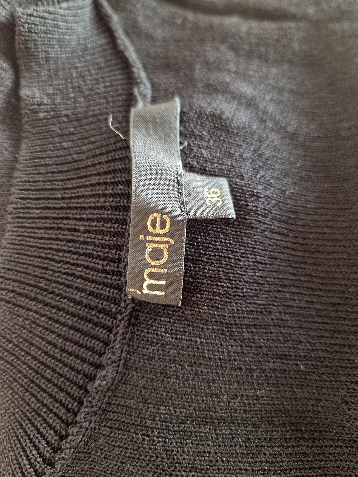 Maje Short Sleeve Knit dress, photo 3