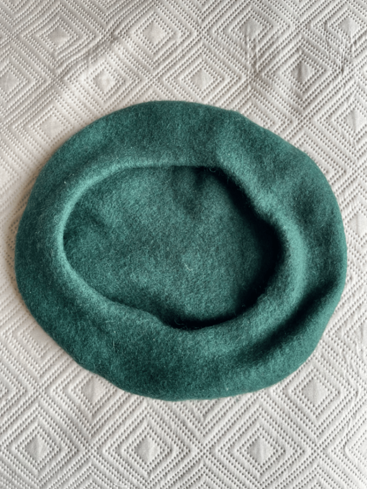 Green Wool Beret, photo 3