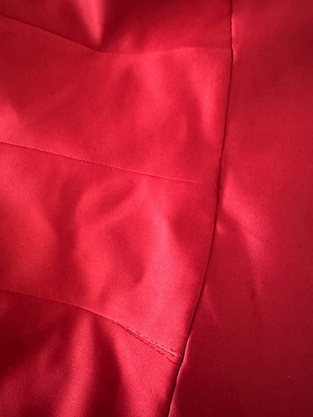 Burgundy Satin Mini Dress, photo 3