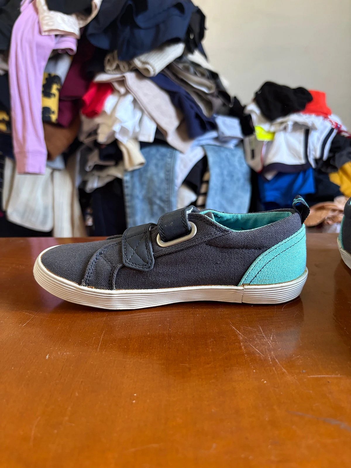 Start-Rite Navy Canvas Shoes, photo 5