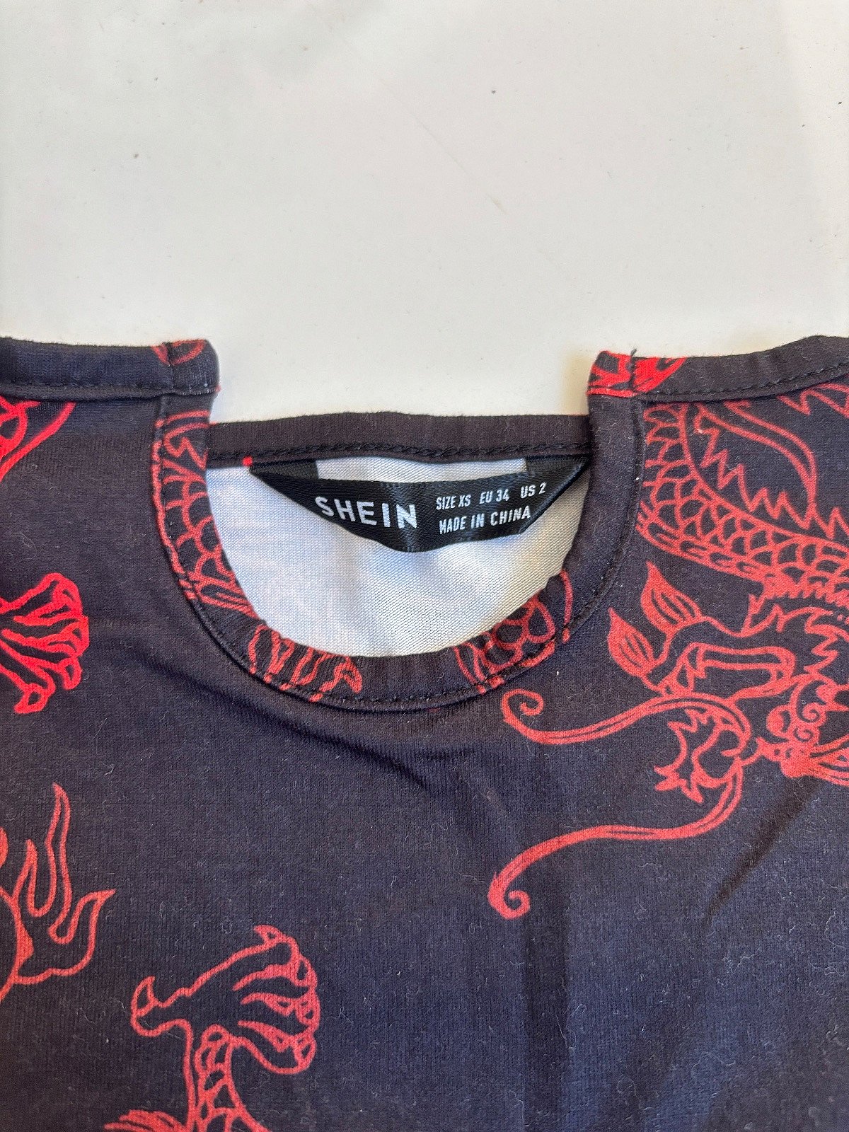Dragon Print Crop Vest Top, photo 3
