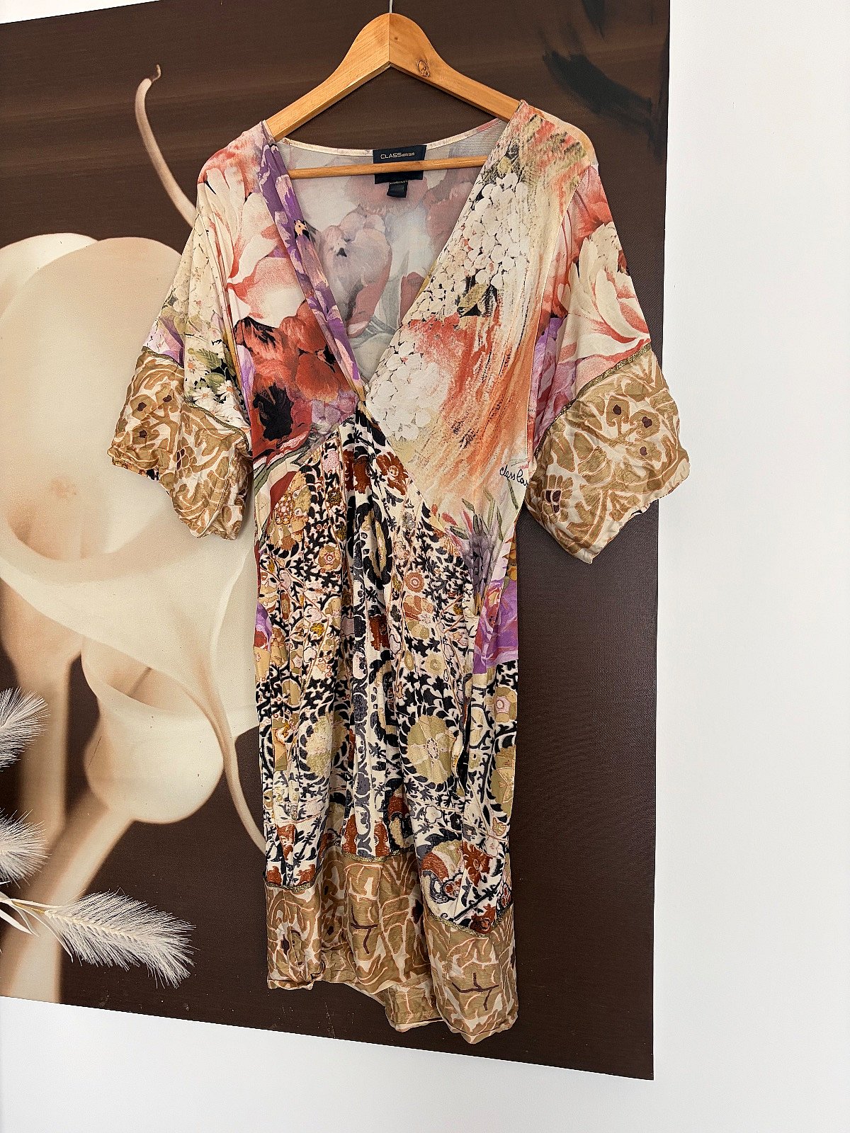 Roberto Cavalli patterned floral dress, photo 2