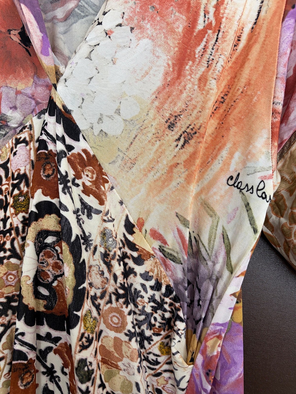 Roberto Cavalli patterned floral dress, photo 7