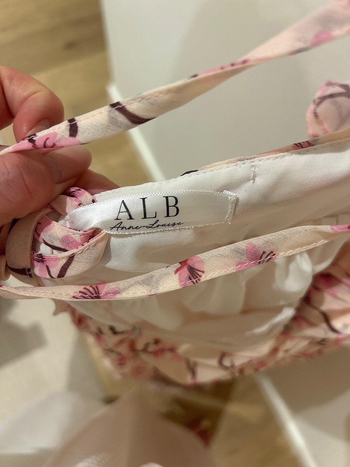 ALB Cassini Floral ruffle maxi dress size 8, photo 3