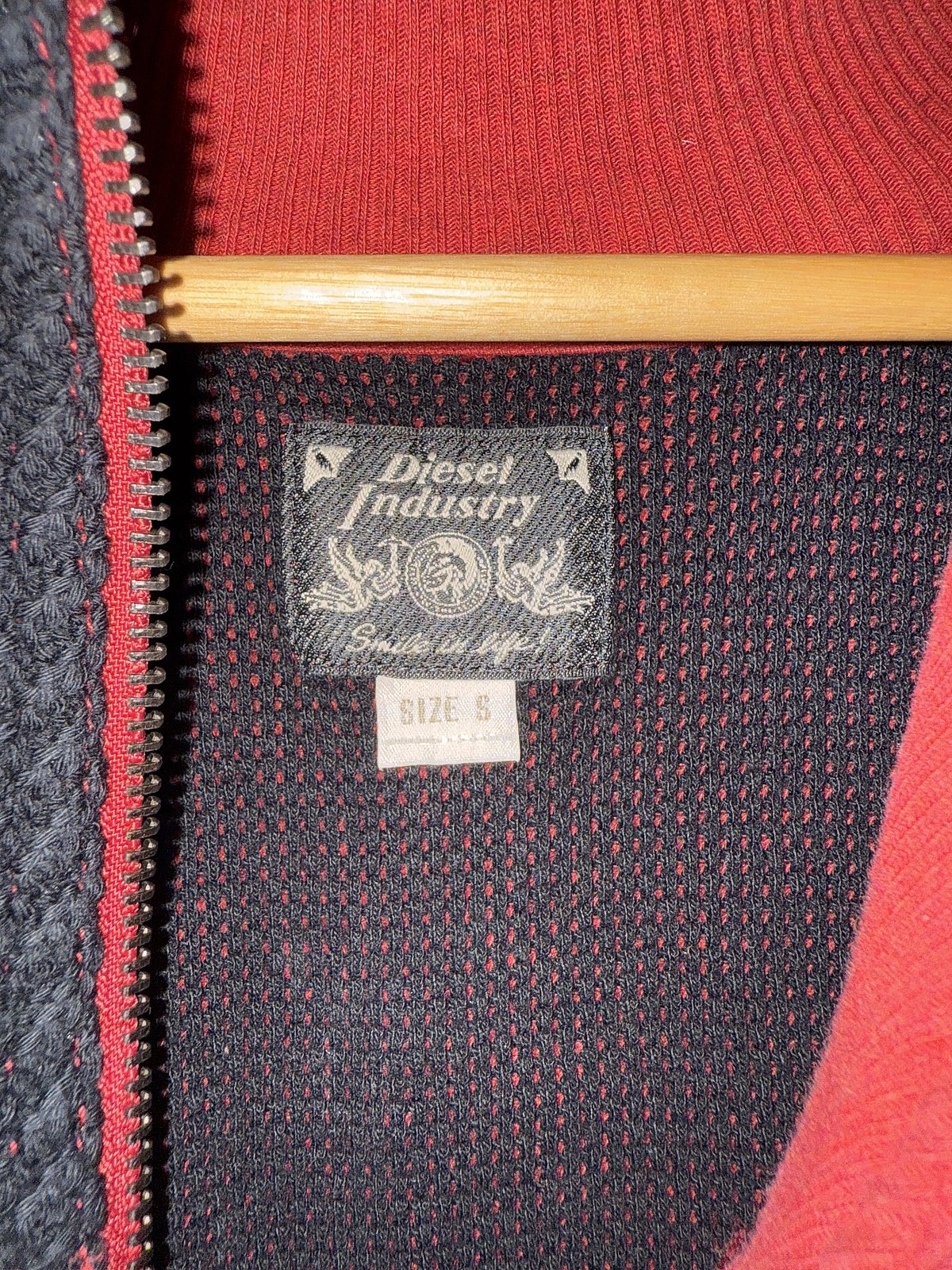 Diesel Zip-Up Knit Cardigan, photo 3
