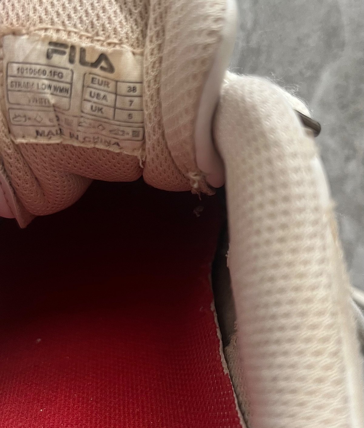 Fila White Chunky Trainers, photo 2