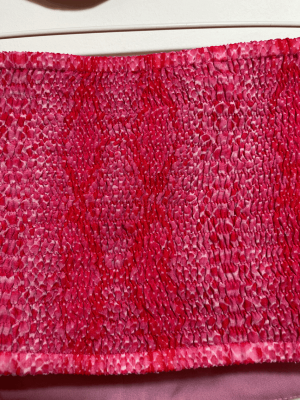 Pink Snake Print Bandeau Top - photo 3