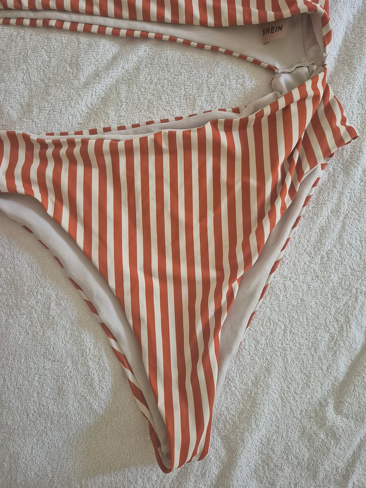 Striped One Shoulder Swimsuit, photo 4