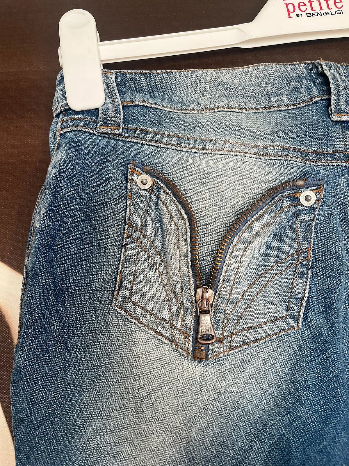 Dolce & Gabbana Straight Leg Distressed Blue Jeans, photo 7