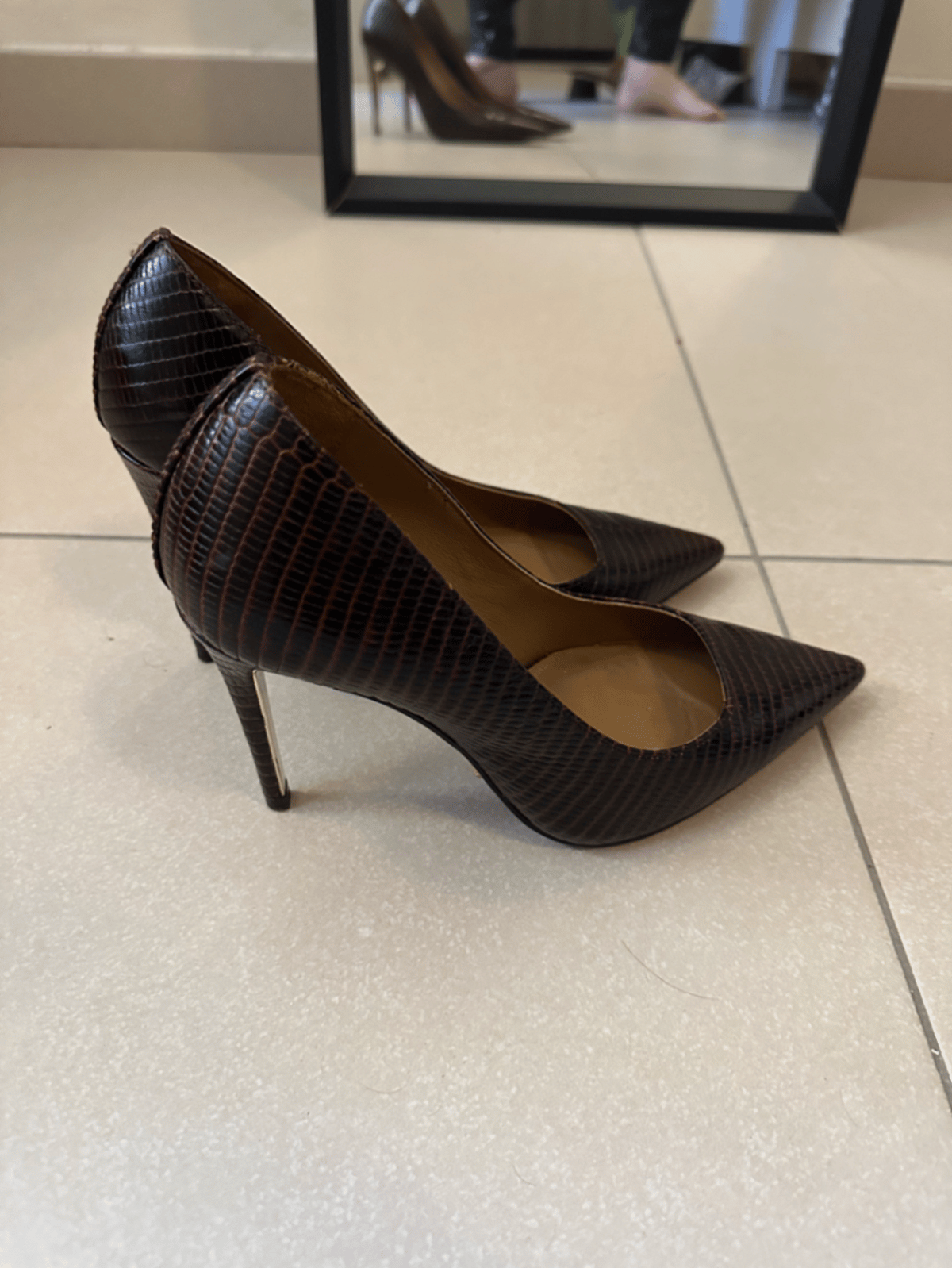 Massimo Dutti Reptile Heels, foto 2