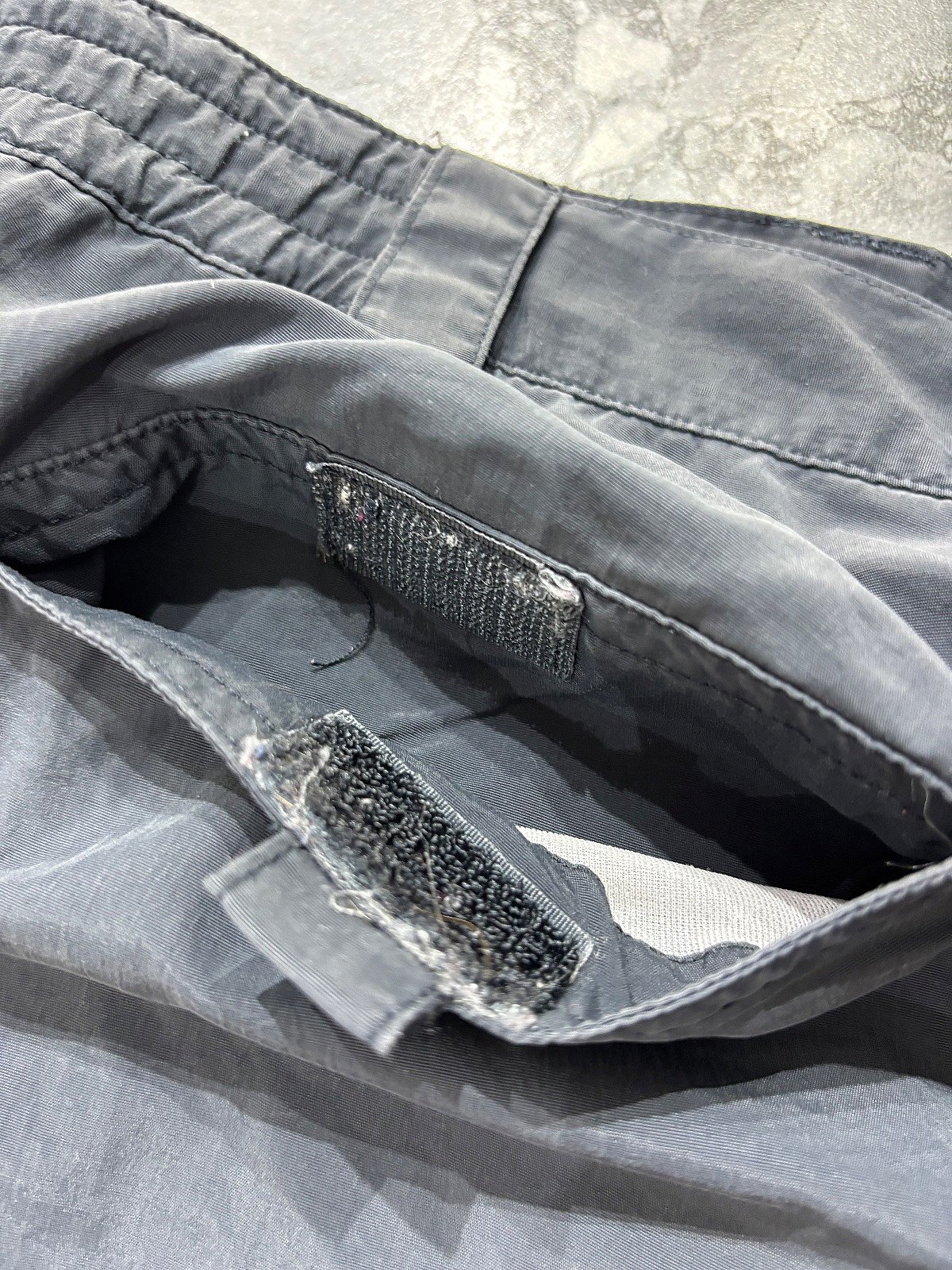 Dark Grey Technical Cargo Shorts - photo 3