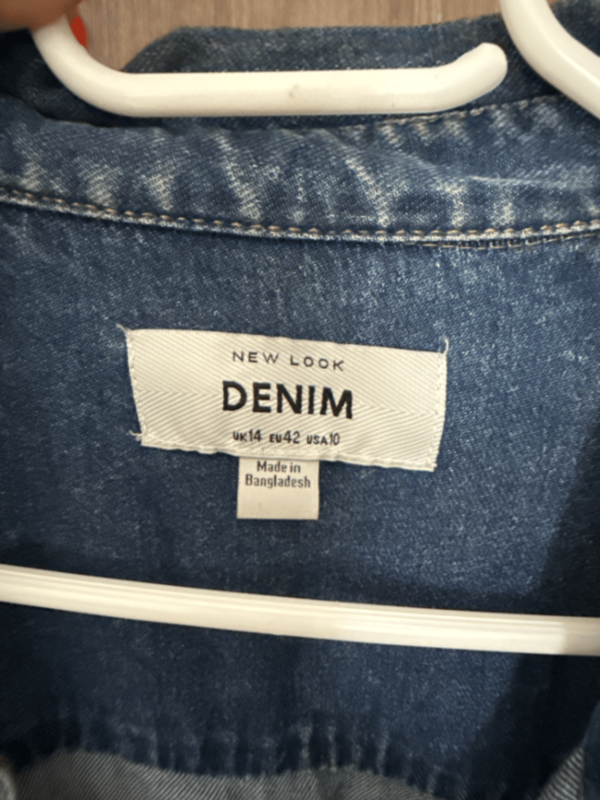 Acid Wash Denim Shirt Dress, photo 3