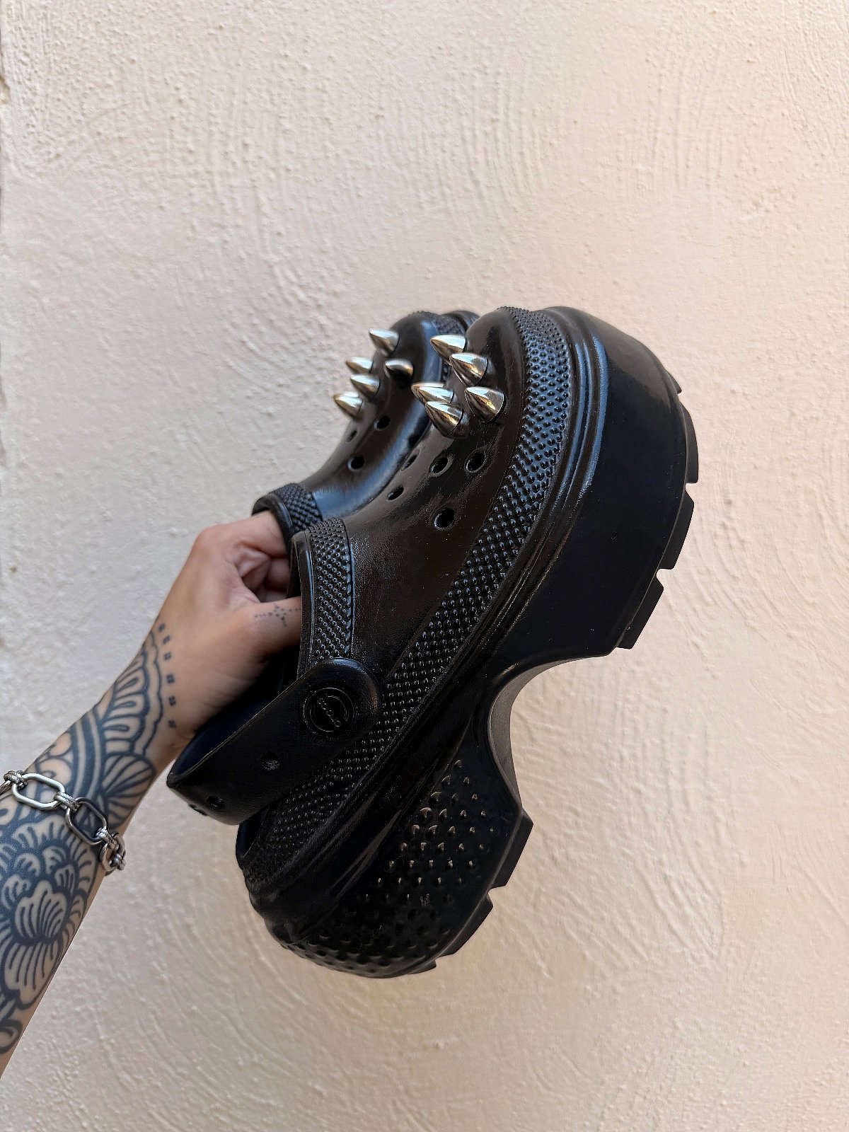 Black Platform Crocs, photo 2