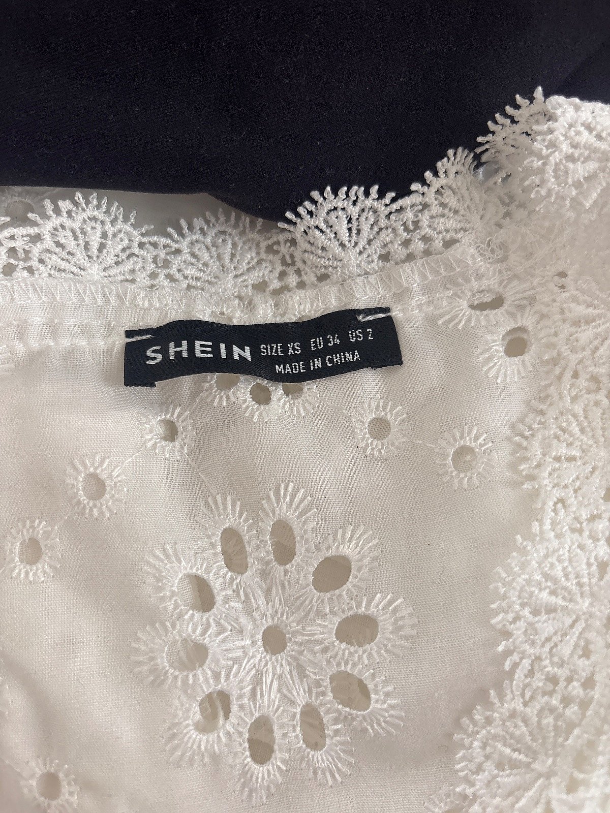 White Broderie Anglaise Top, photo 3