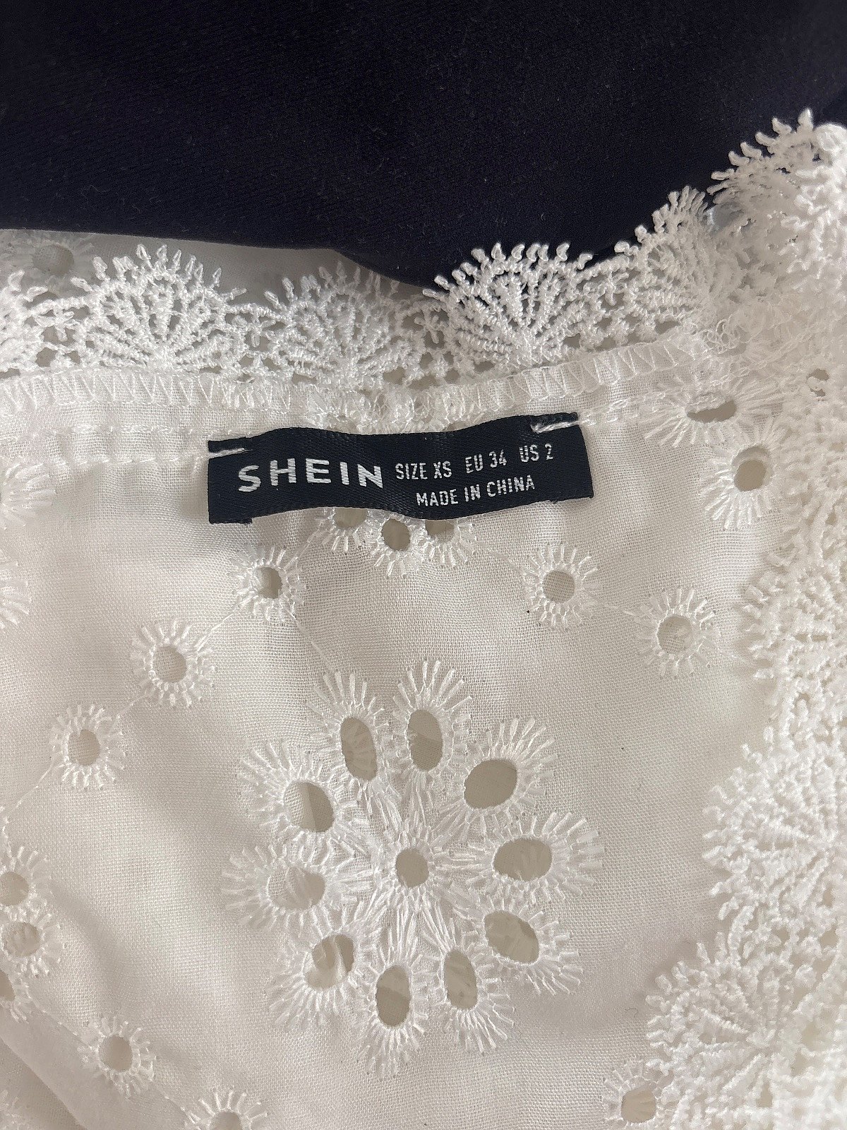 White Broderie Anglaise Top, photo 2