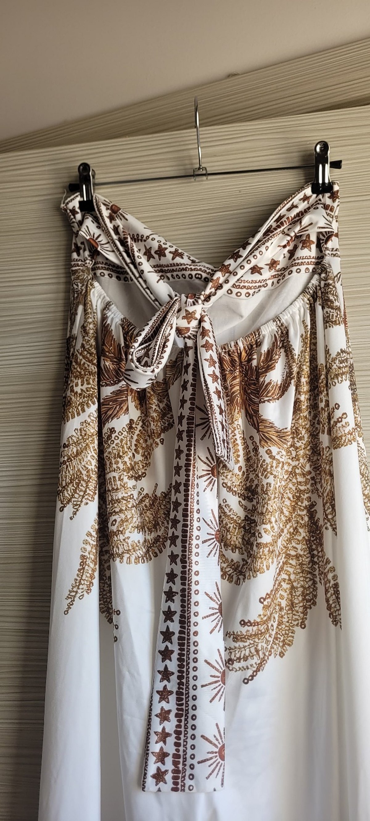 Palm Print Wide Leg Jumpsuit, photo 3