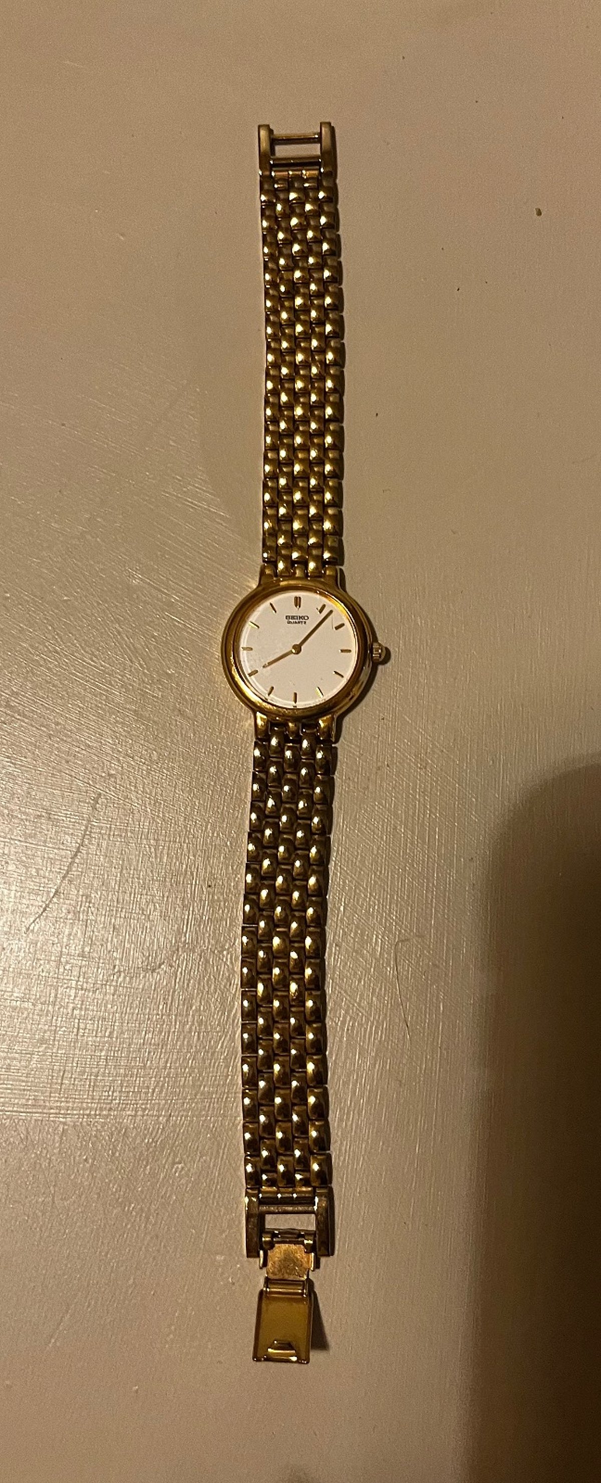 Elegante orologio Seiko color oro - photo 2