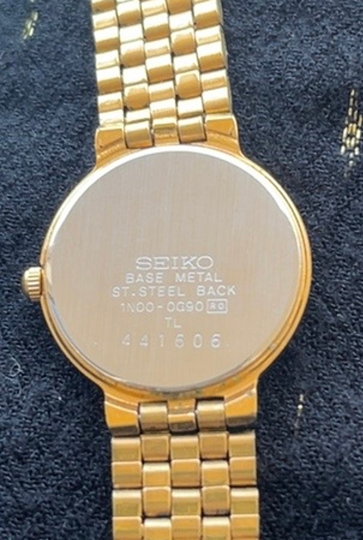 Elegante orologio Seiko color oro - photo 6