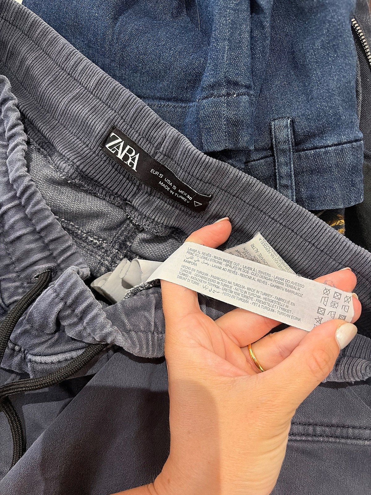 Zara drawstring casual shorts - photo 2