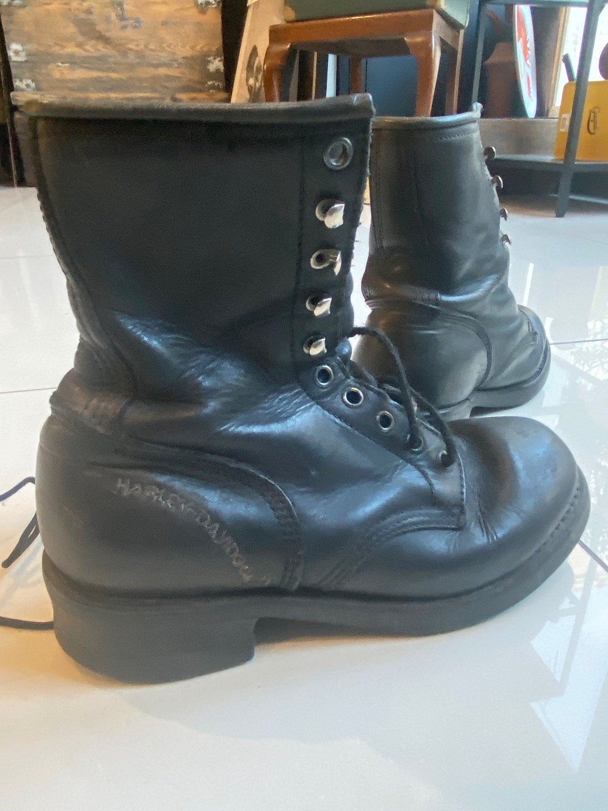 Harley Davidson Leather Boots size 36.5, photo 6