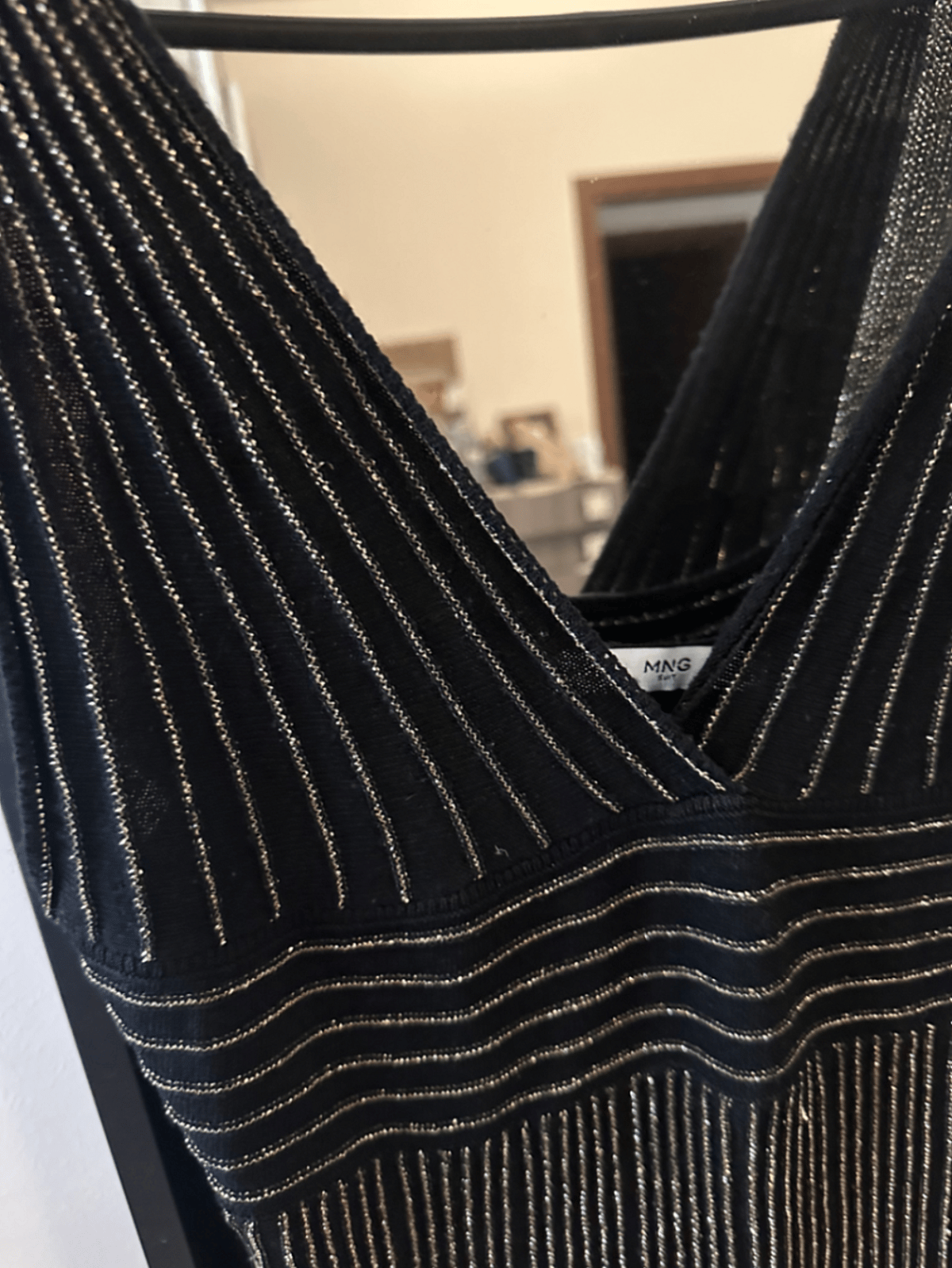 Sparkly V-Neck Maxi Dress, photo 5