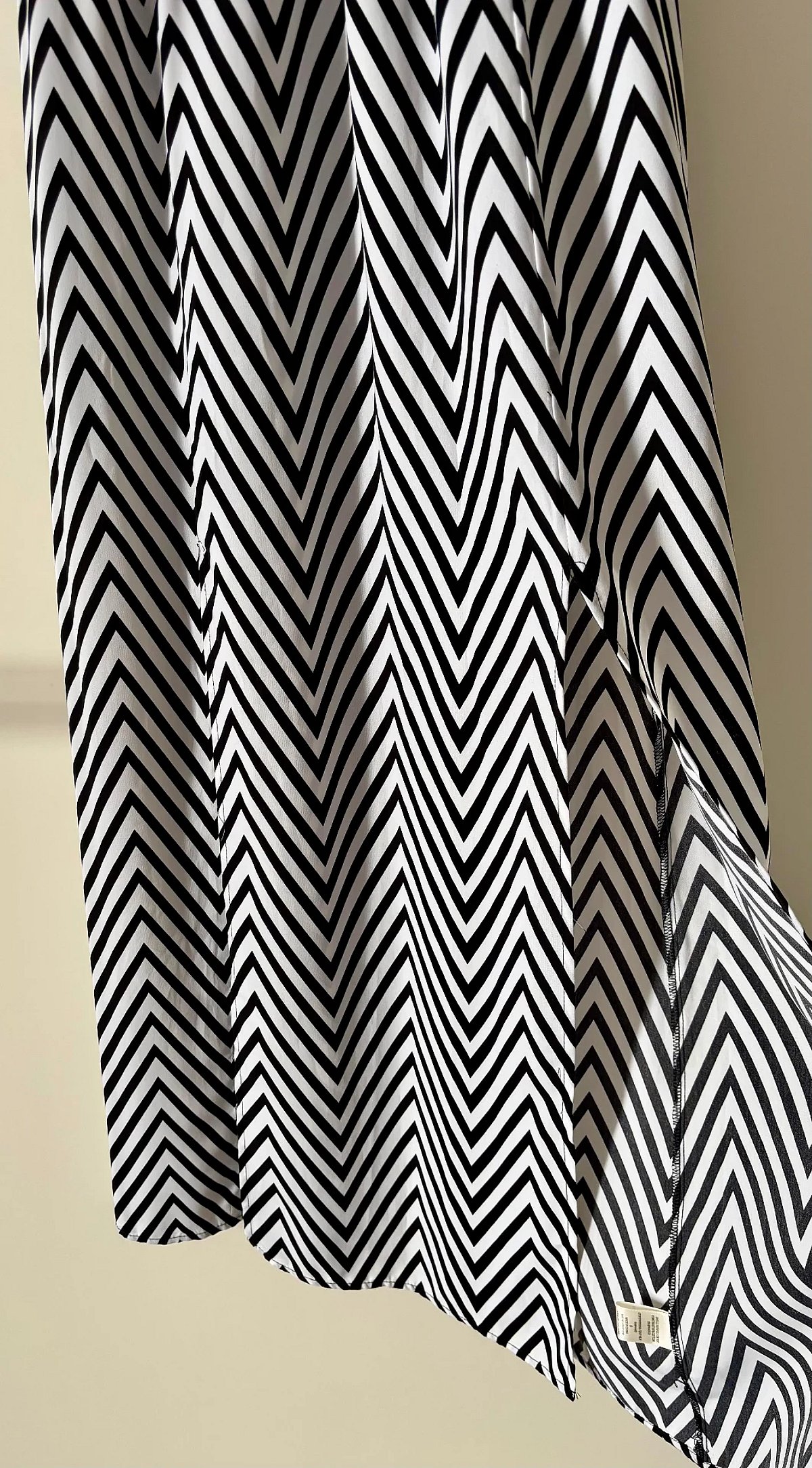 Monochrome Chevron Sleeveless Maxi Dress, photo 4