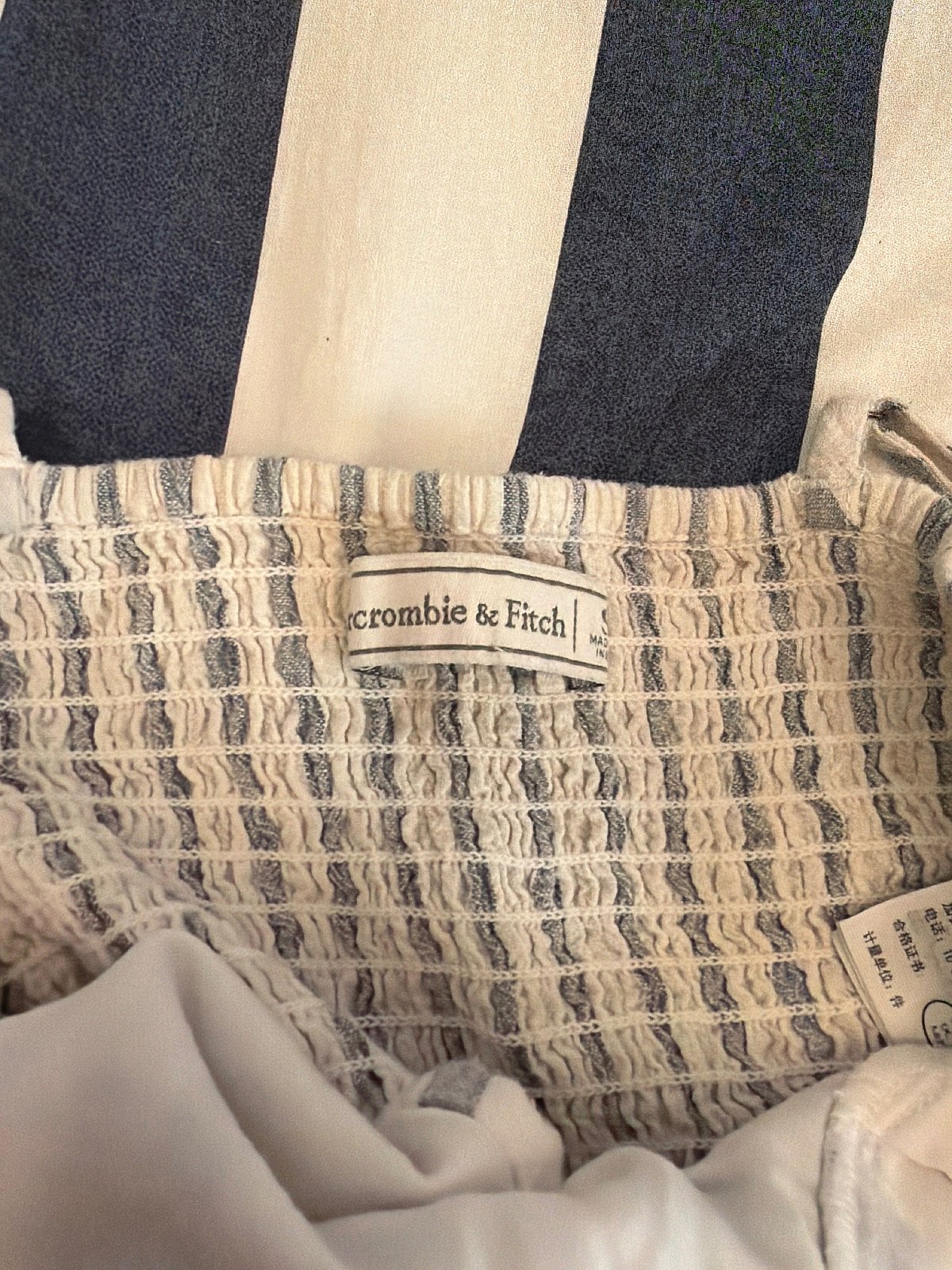 Striped ruched cami top, photo 2