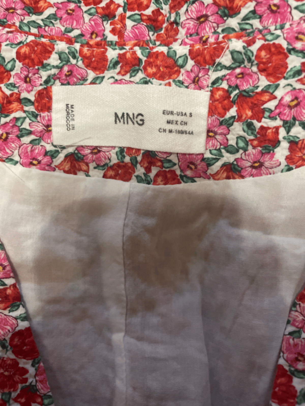 Floral Print Button Front Waistcoat - photo 3