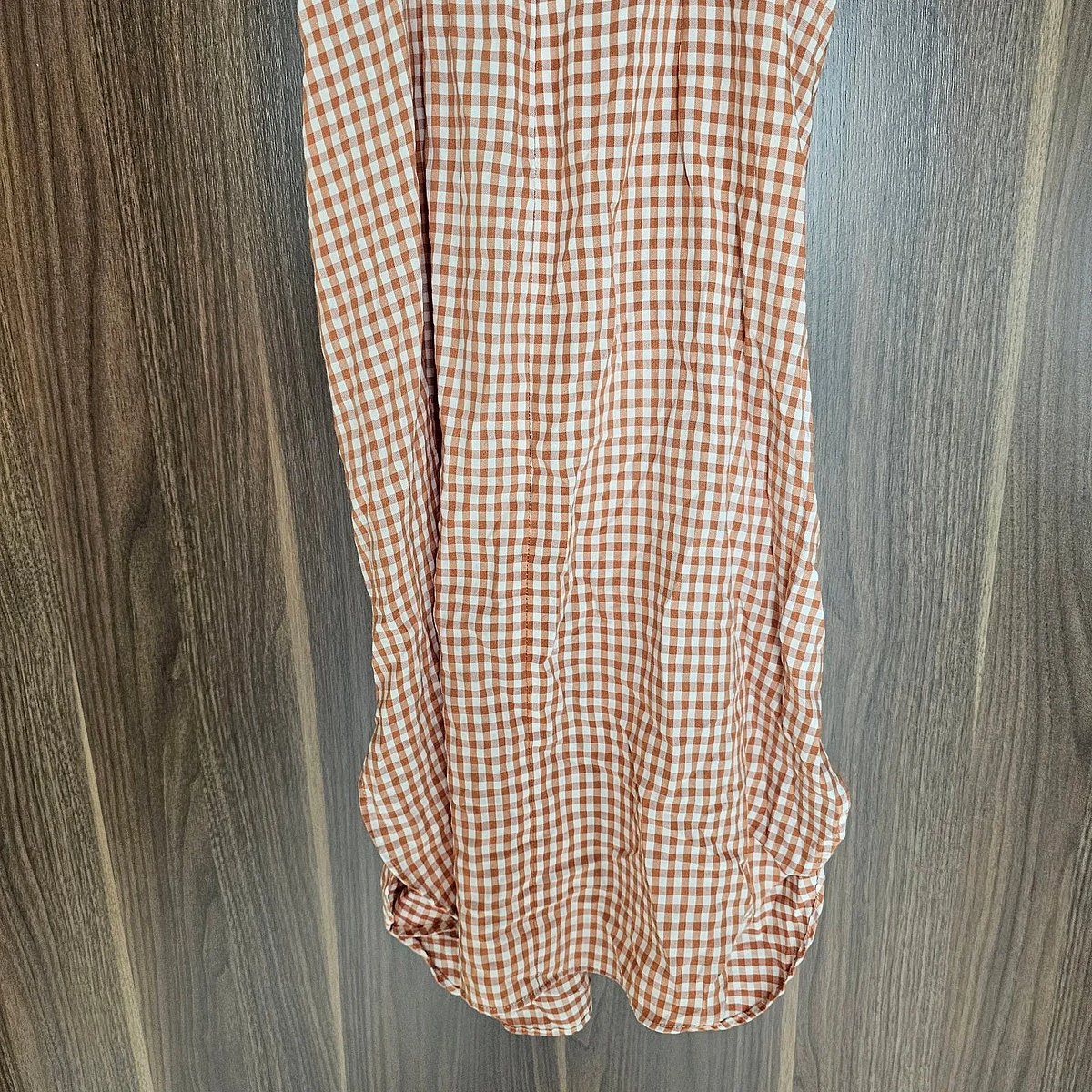 Zara Gingham Twist Front Dress - photo 6