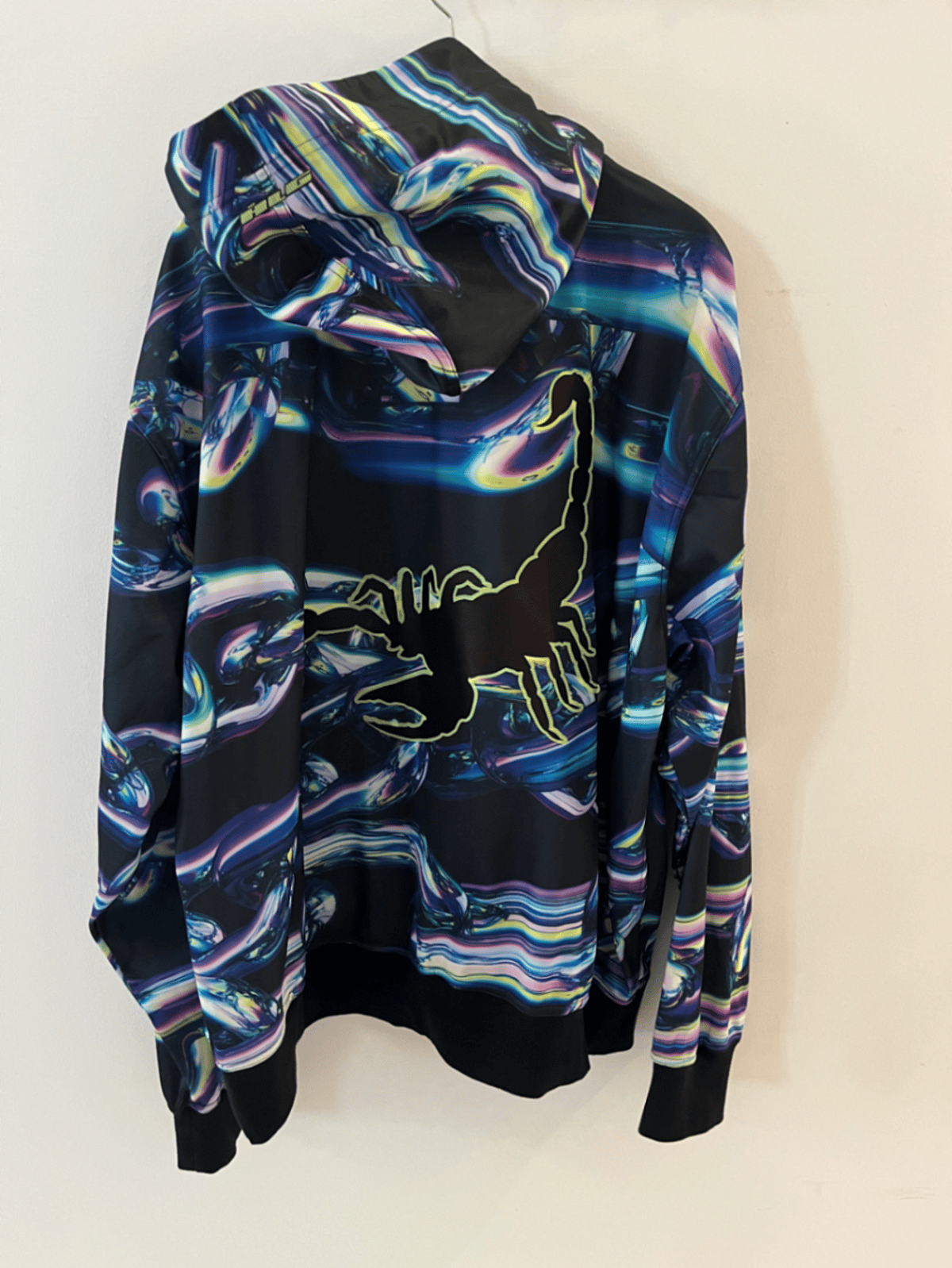 Abstract Chain Pattern Hoodie - photo 2