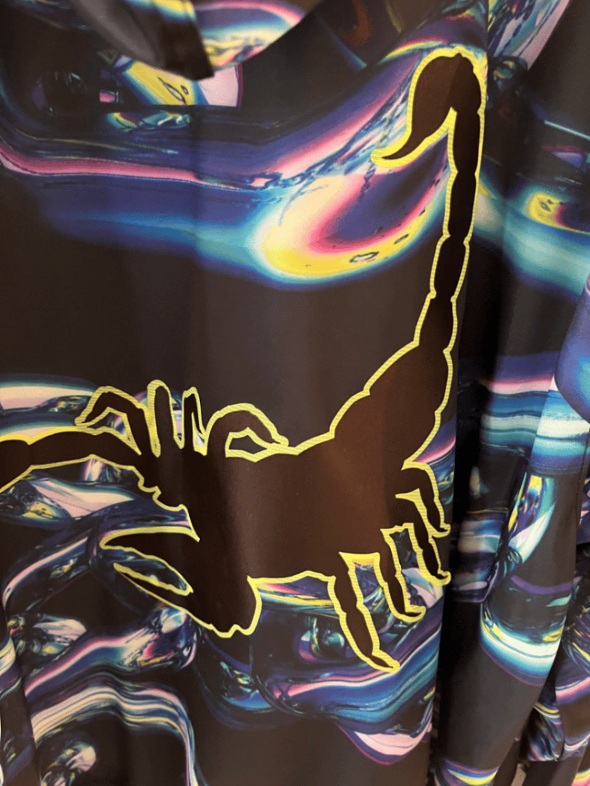 Abstract Chain Pattern Hoodie - photo 4