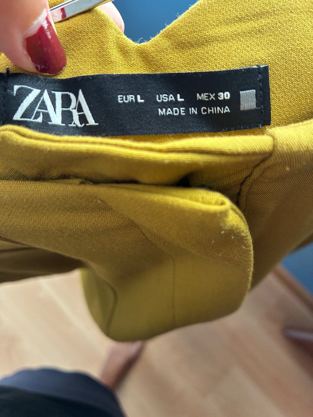Zara high-waisted tailored trousers, photo 3