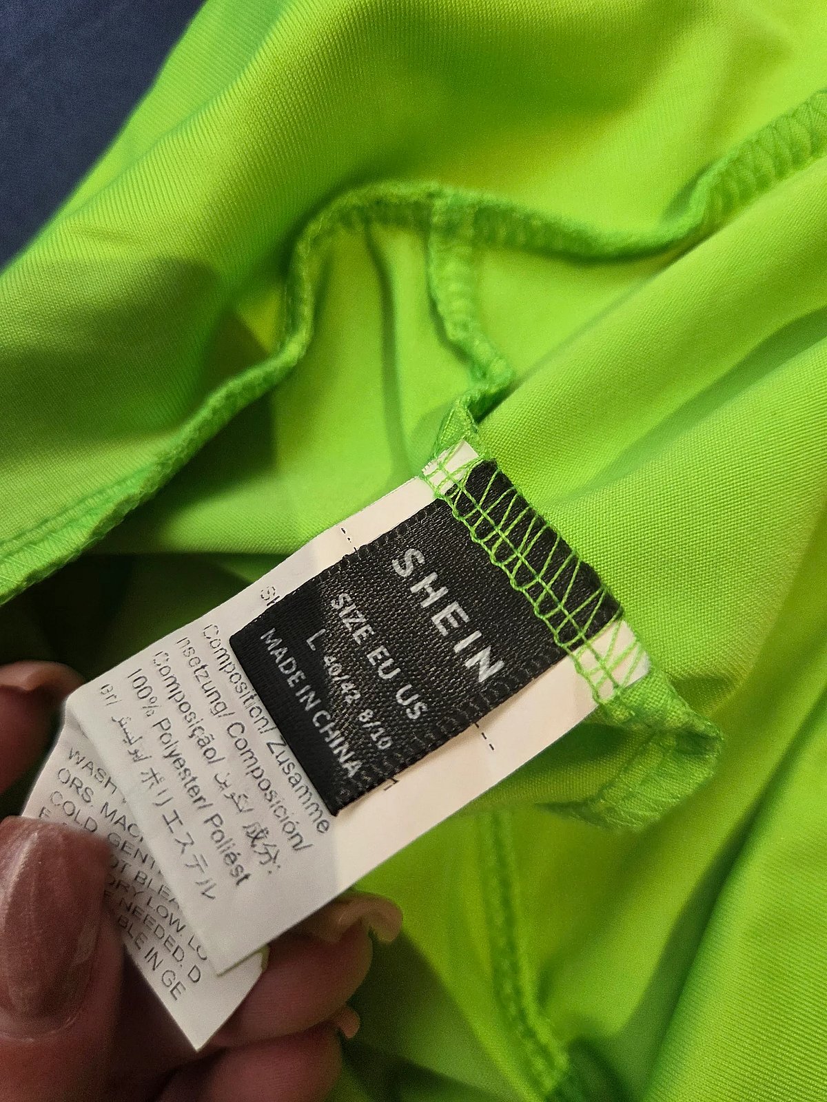 Neon Green Cycling Shorts - photo 3