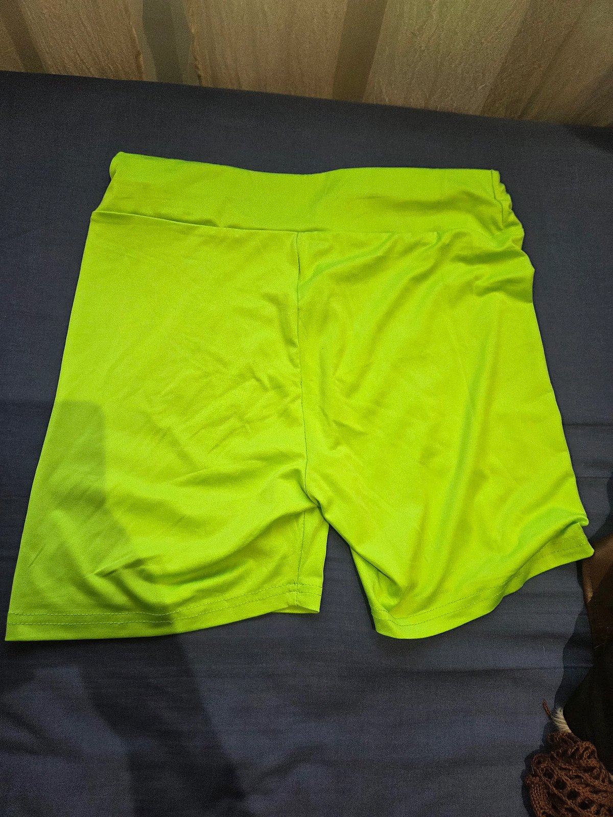 Neon Green Cycling Shorts - photo 2