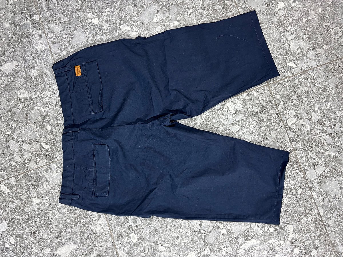 TIMBERLAND Navy chino shorts - photo 2