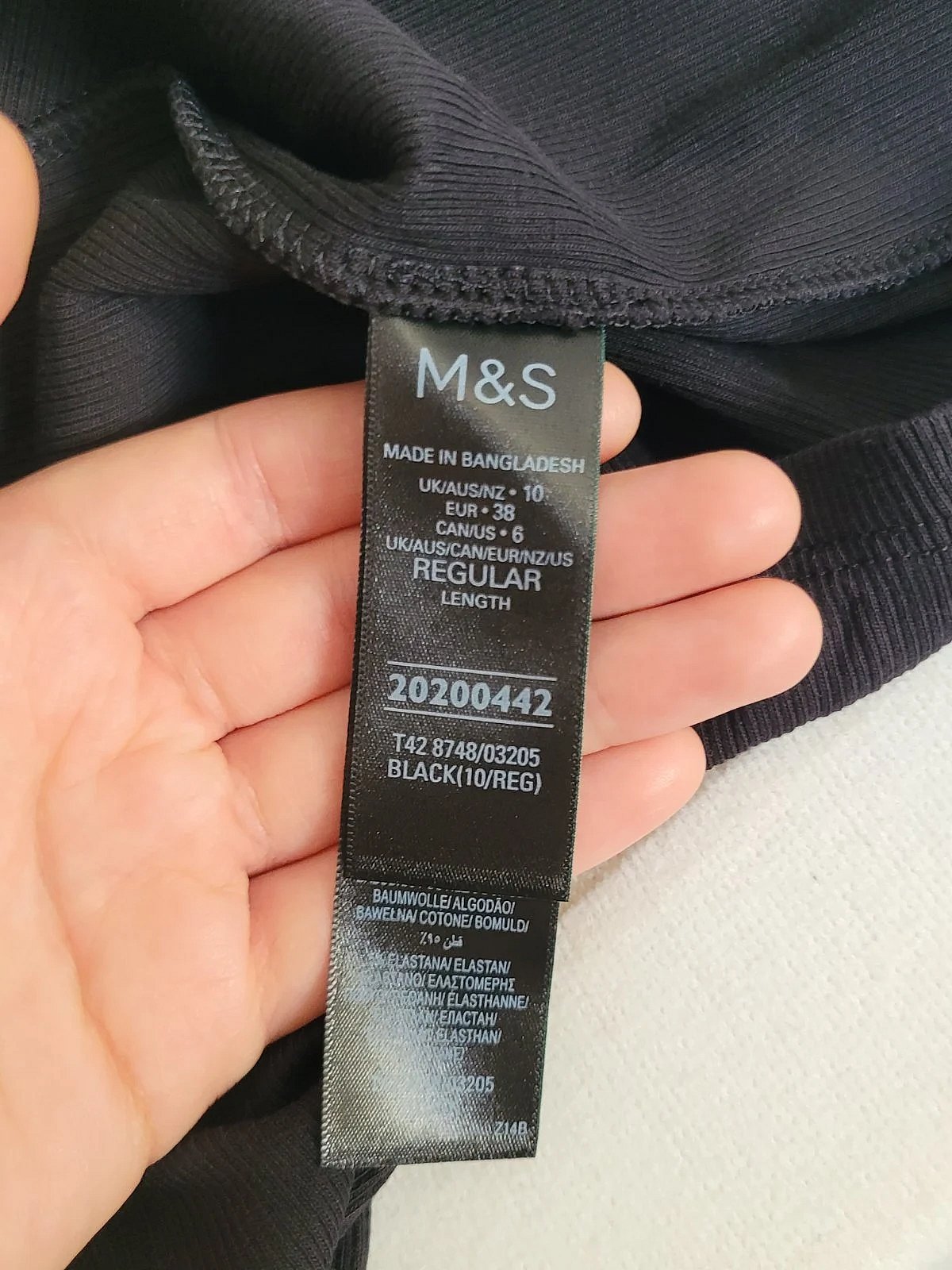 Maxi black cotton dress - photo 3