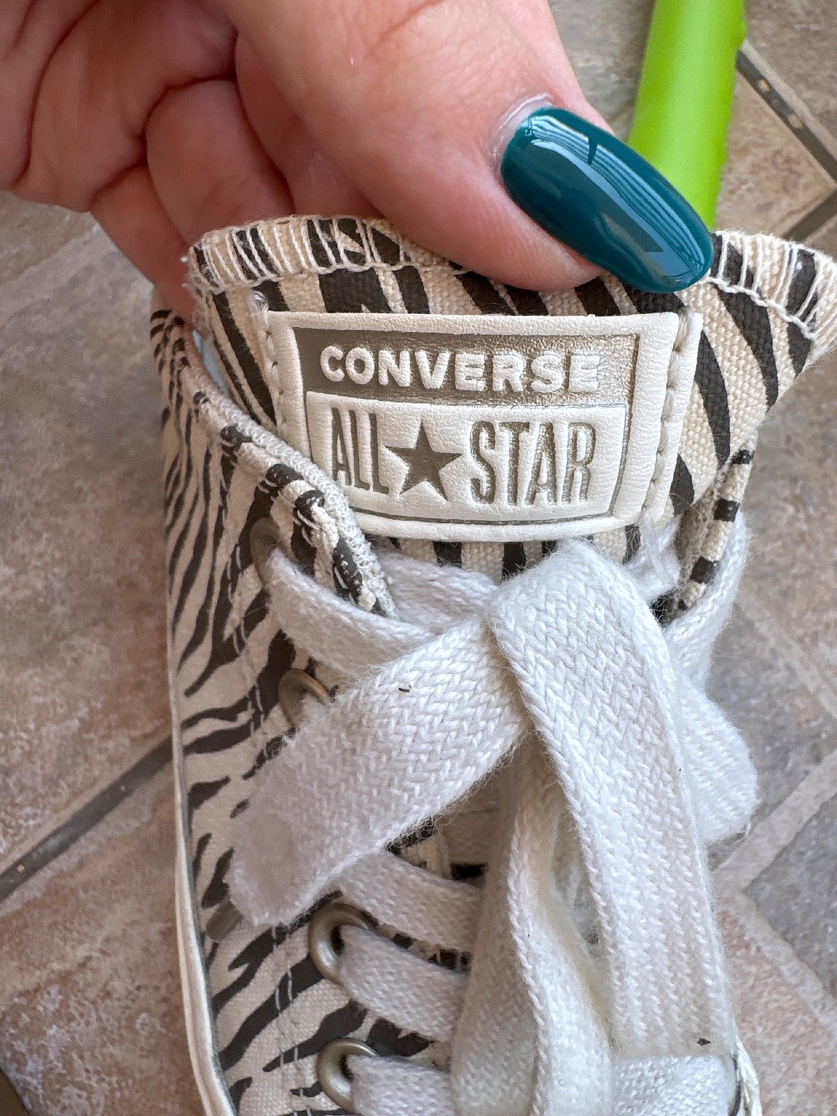 Converse Zebra Print Sneakers - photo 5