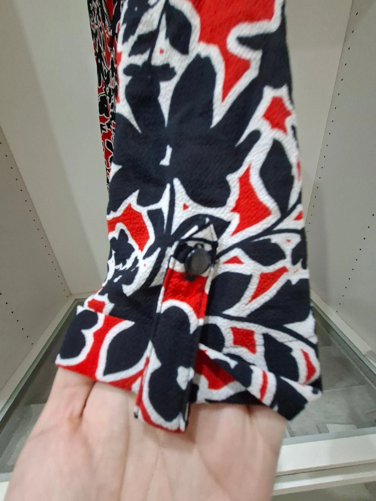 Papaya Patterned Zip-Neck dress, photo 5