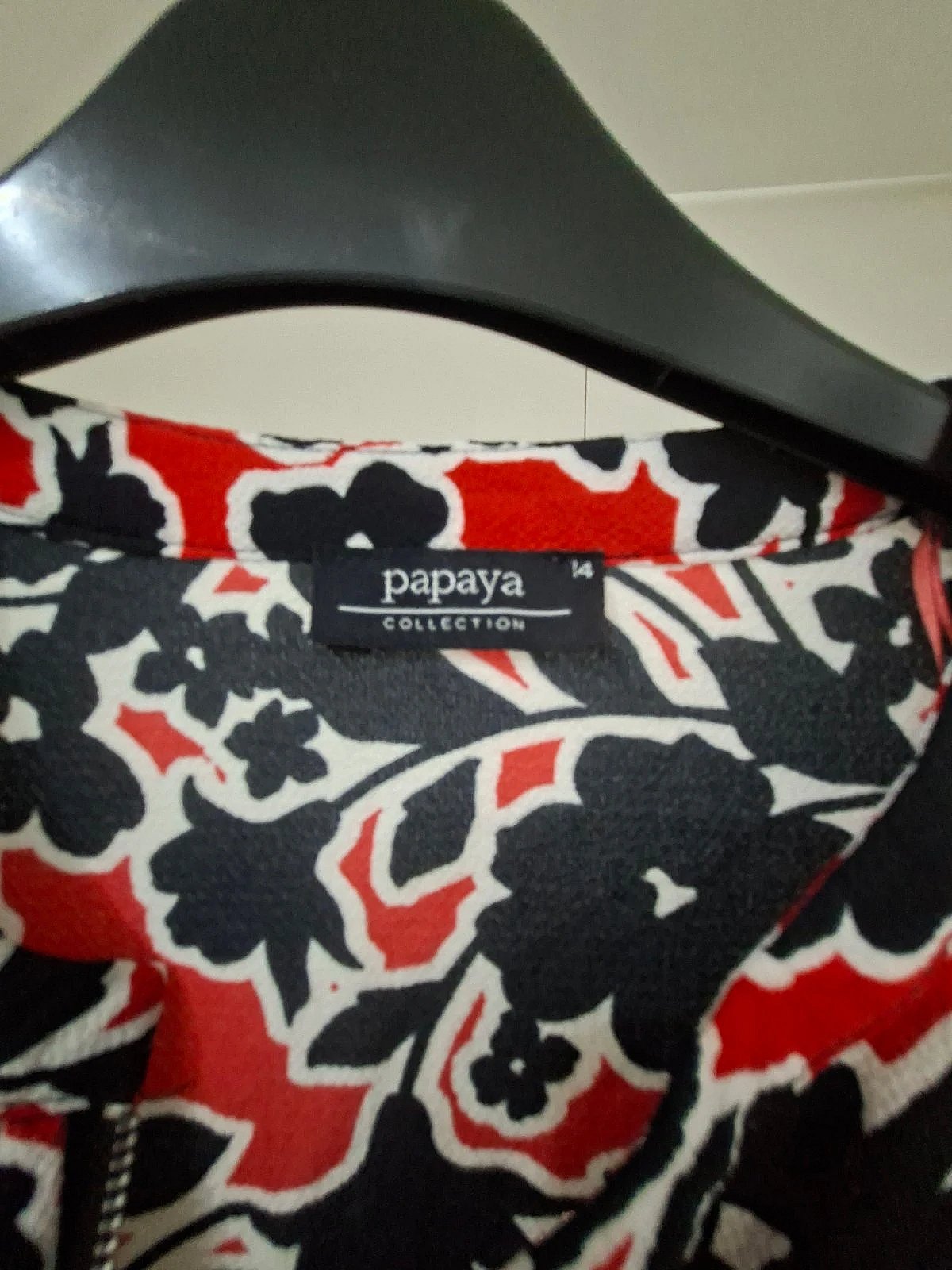 Papaya Patterned Zip-Neck dress, photo 2