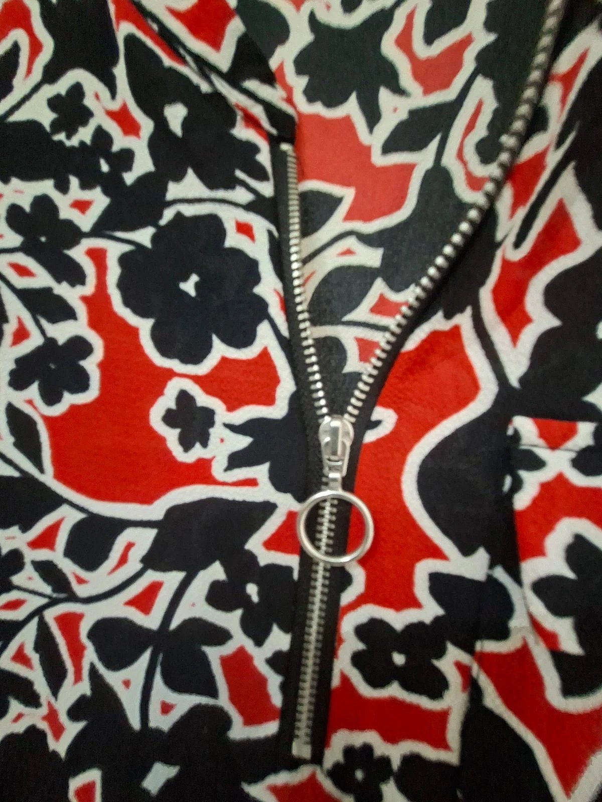 Papaya Patterned Zip-Neck dress, photo 4