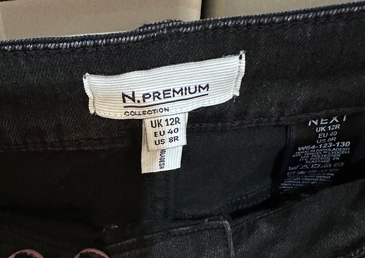 Next Premium Black Skinny Jeans, photo 2