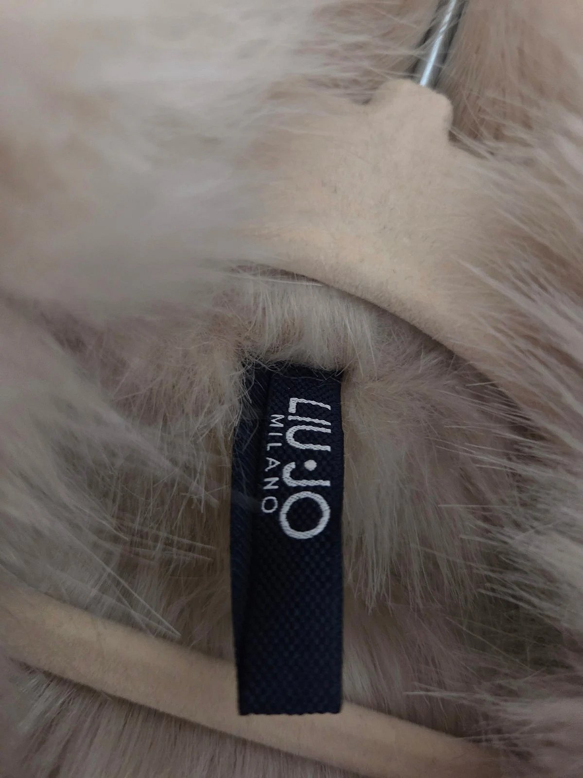 Liu Jo faux-fur denim jacket, photo 7