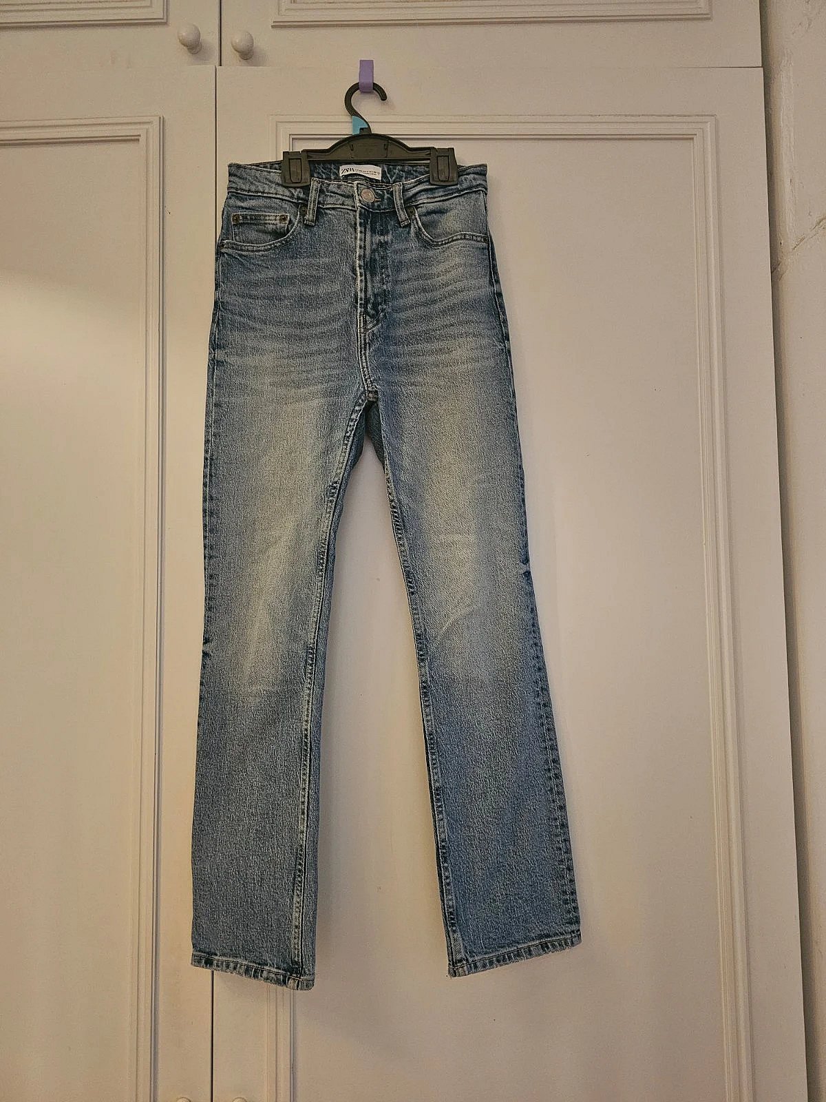 Zara high waisted light jeans, photo 4