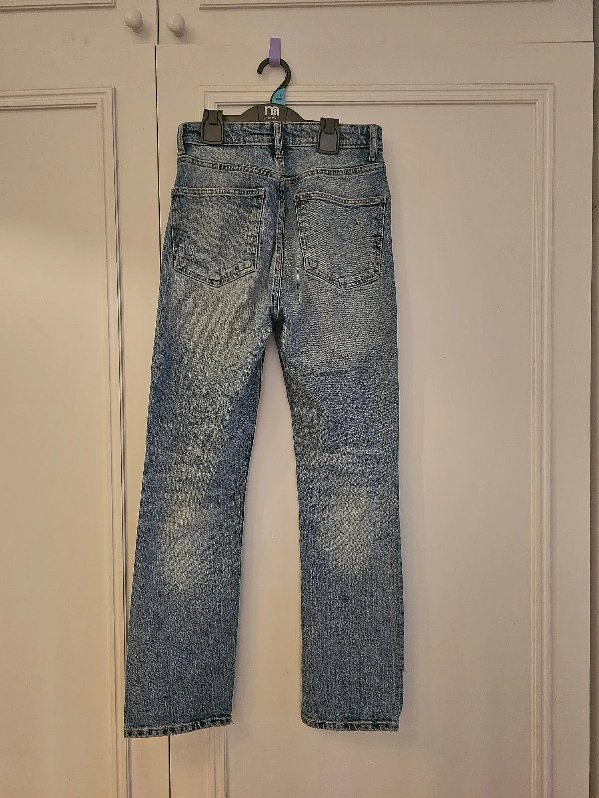 Zara high waisted light jeans, photo 3
