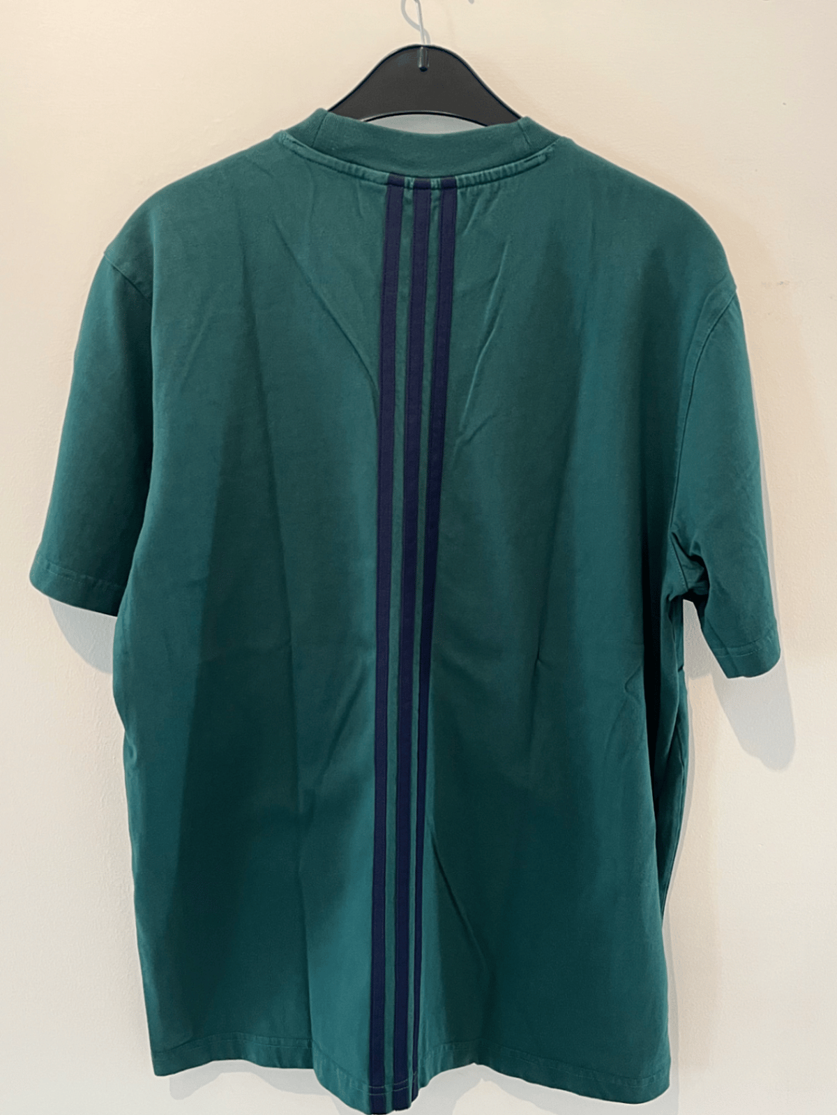 Adidas Green Vertical Stripe T-Shirt, photo 3