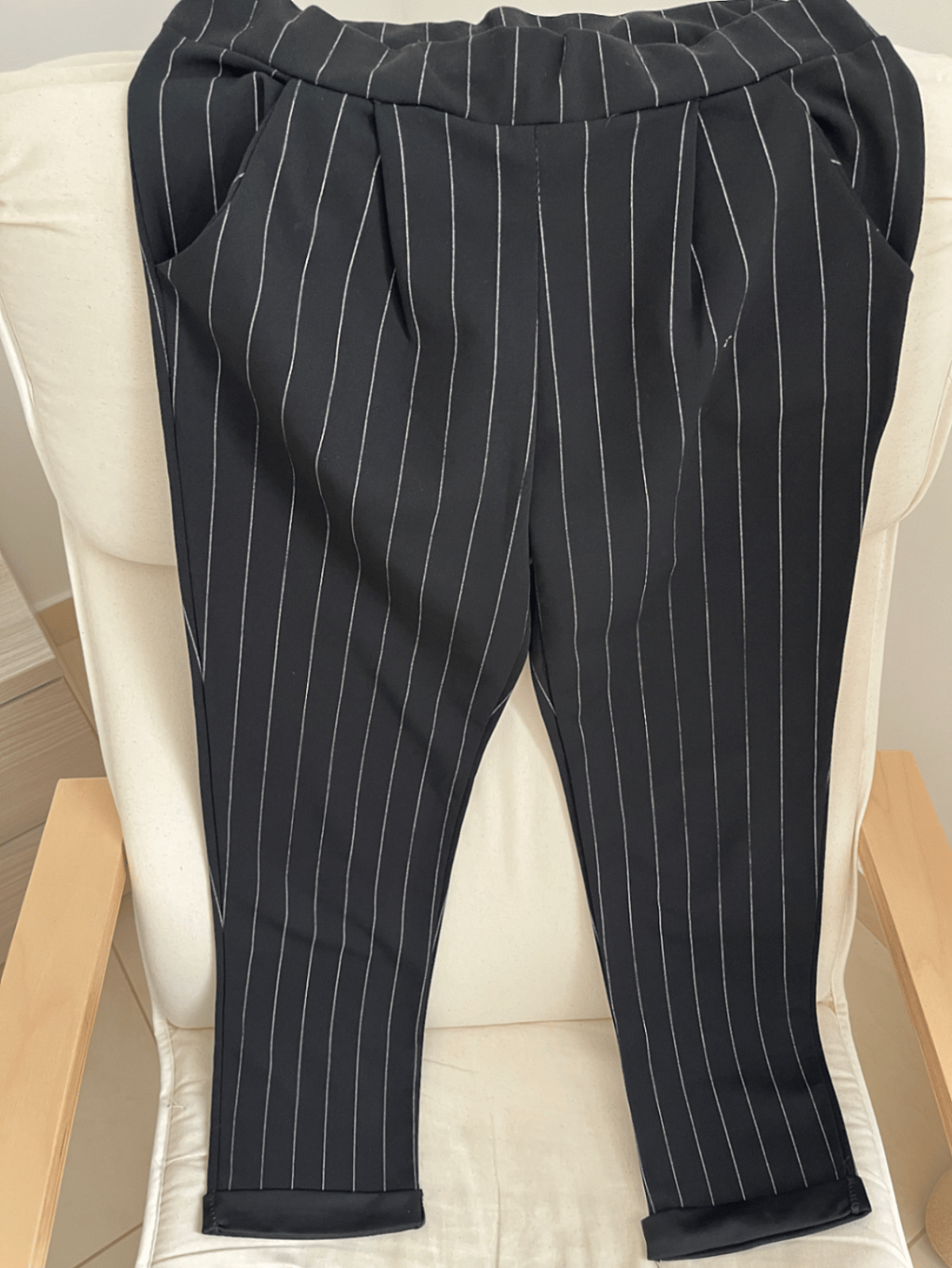 Pinstripe Coordinate Set Blazer and Trousers, photo 3