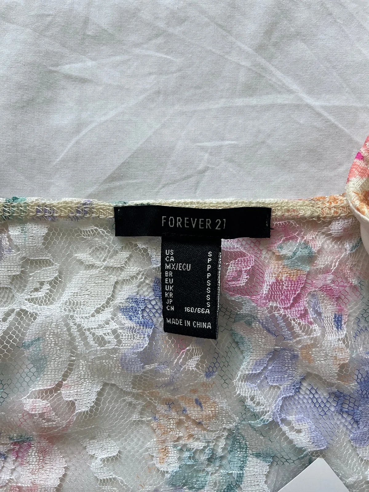 Forever 21 Floral Lace Corset - photo 3