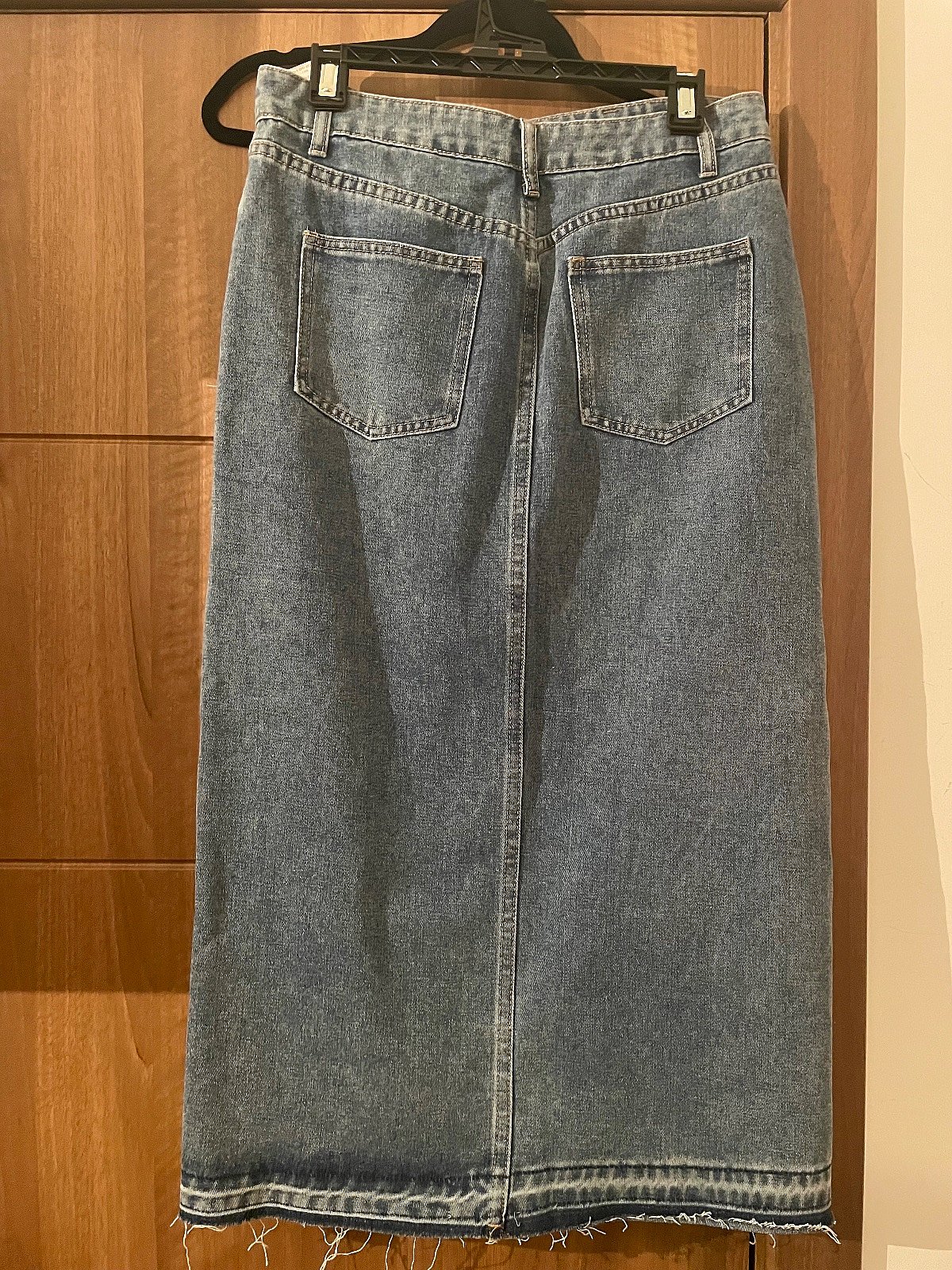 Blue Denim Midi Skirt, photo 4