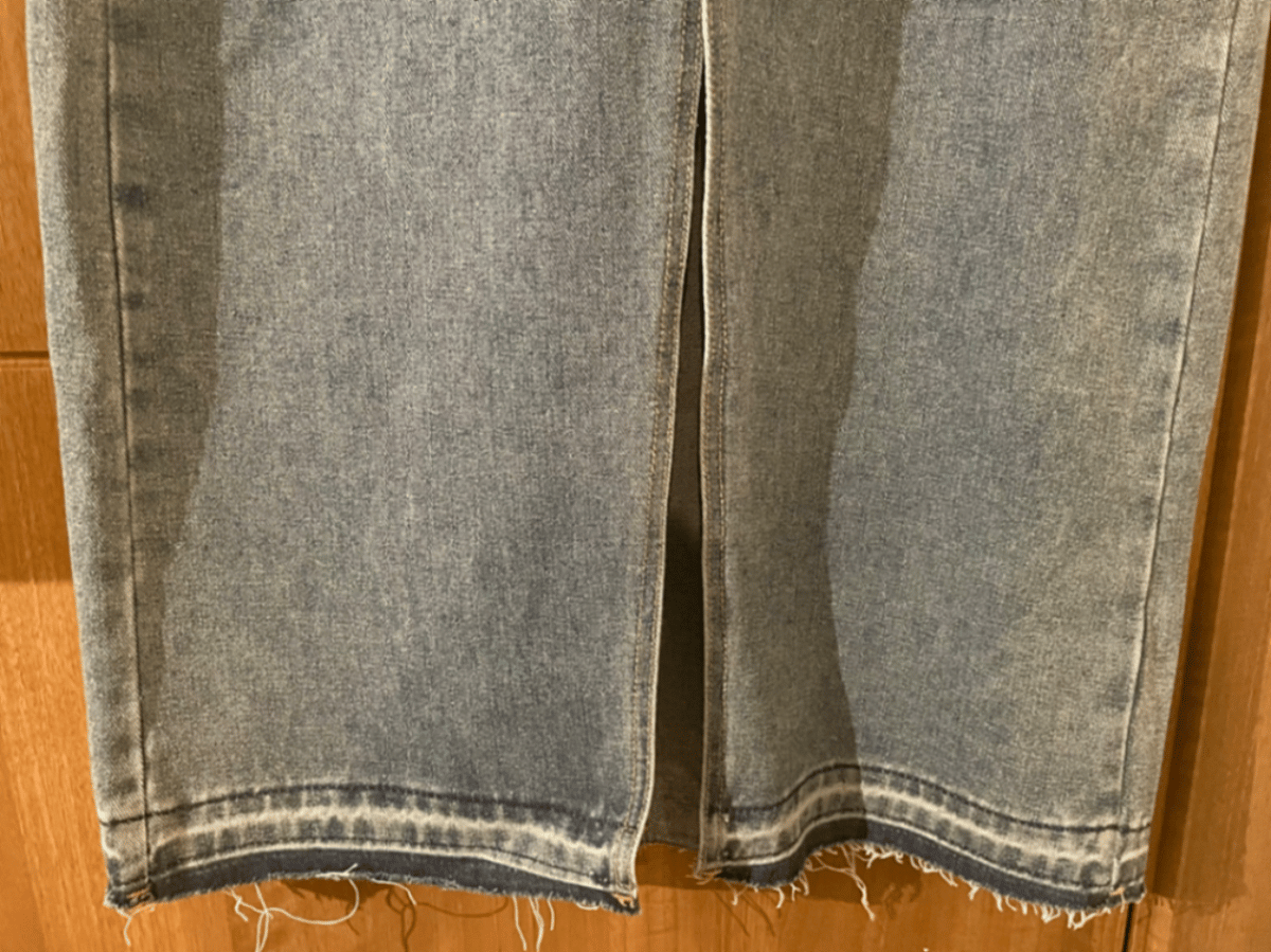 Blue Denim Midi Skirt, photo 3