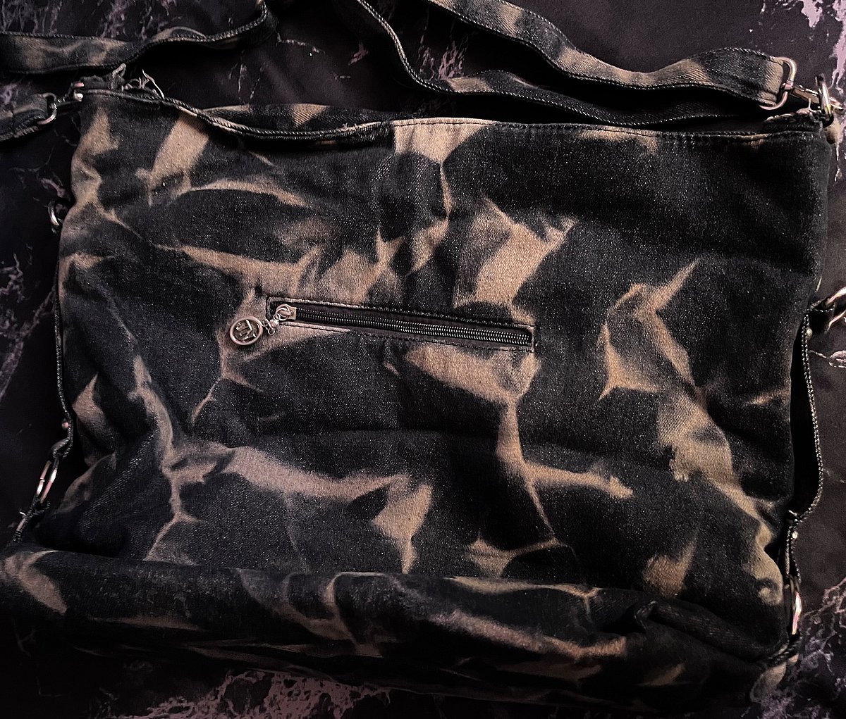 Camouflage studded big bag , photo 2
